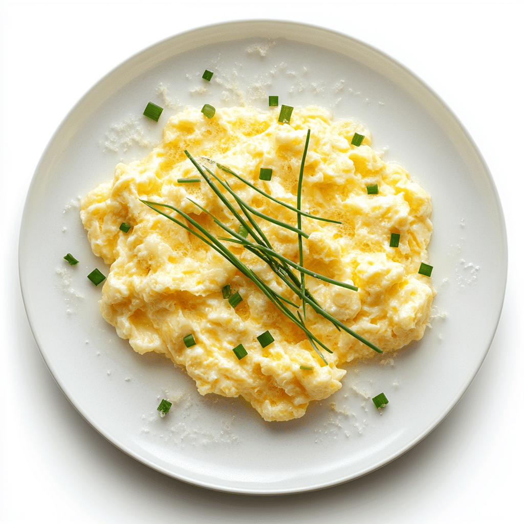 Quick scrambled eggs recipe with fluffy texture