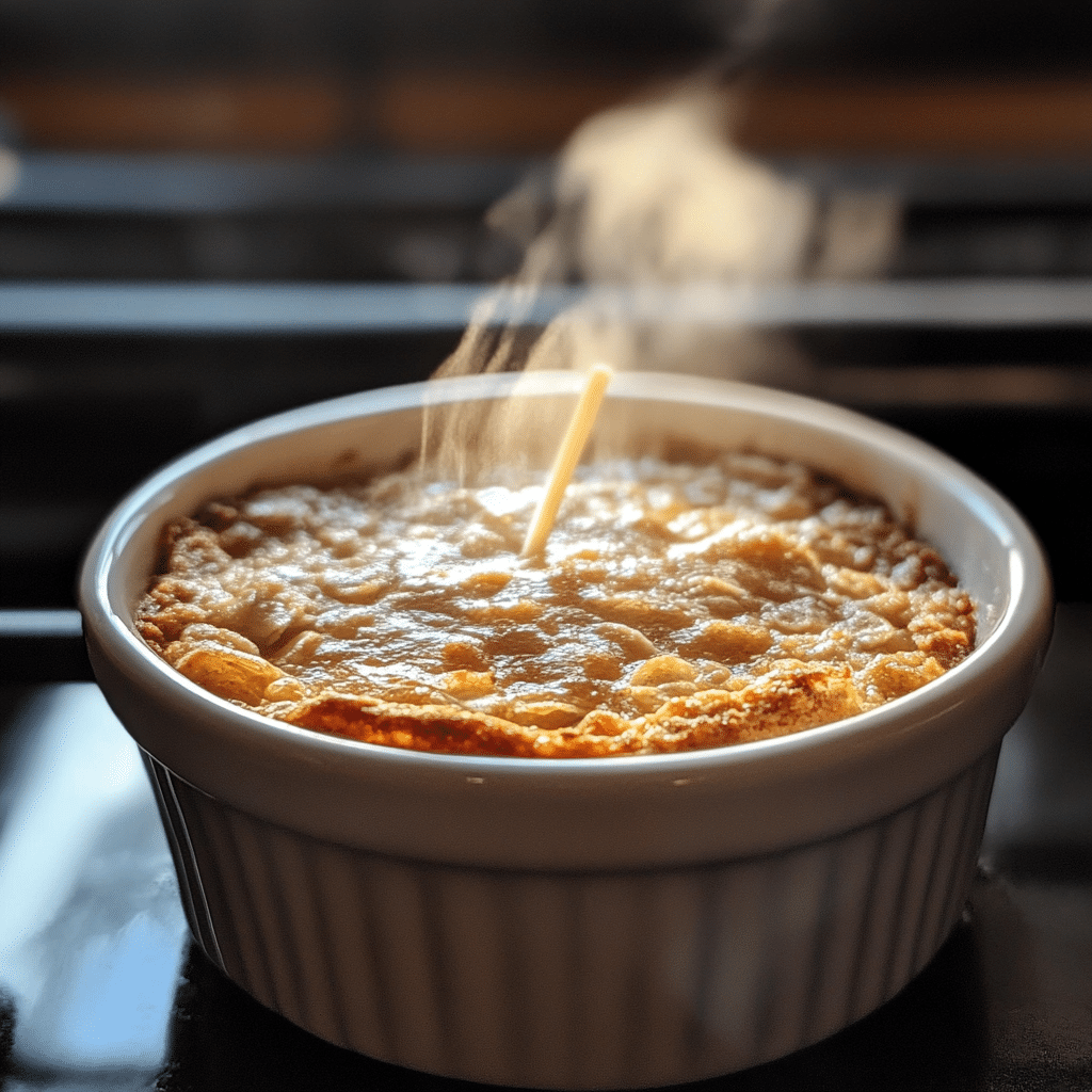 Finished baked oats fresh from oven