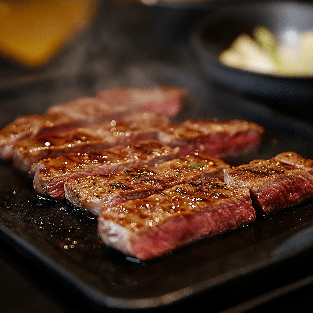 Cooking ribeye steak for philly cheesesteak recipe with perfect browning technique