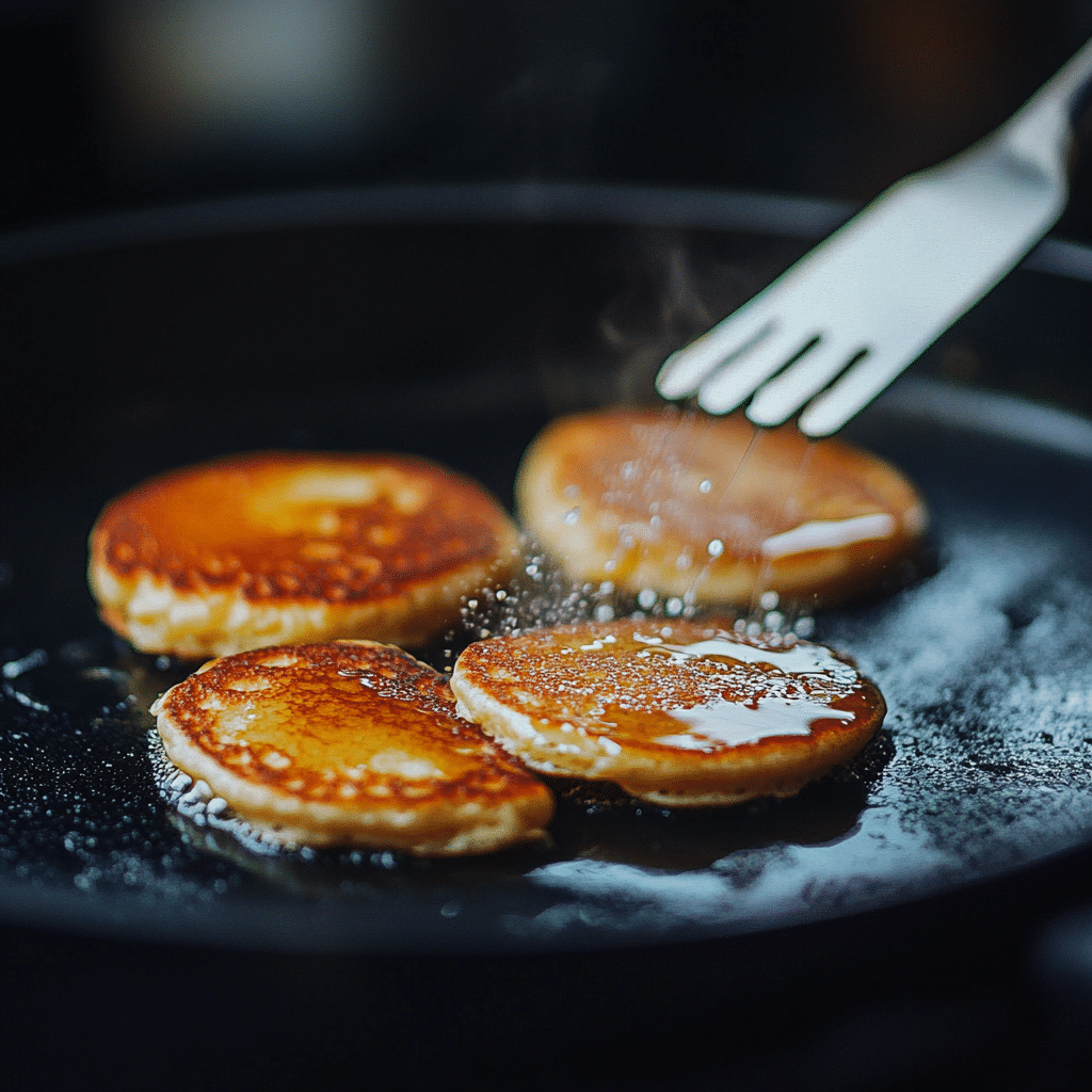 Cooking protein pancakes on griddle for perfect results